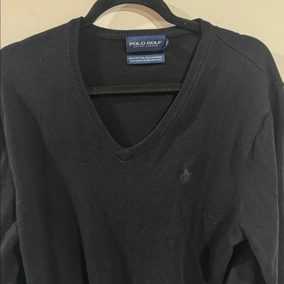 Mens Polo Golf Cashmere Blend Sweater Size Medium - Picture 3 of 8